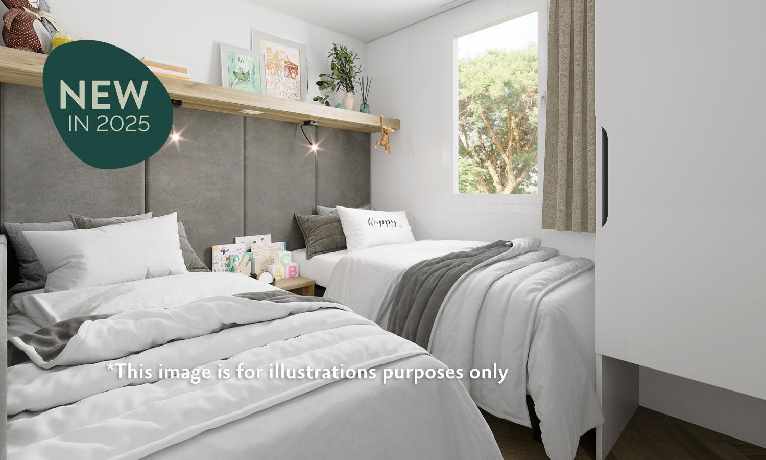 Aminess Style Glamping Villas & Holiday Homes Atea نجيفيش الغرفة الصورة The proposed bedroom design for the new 2025 Village